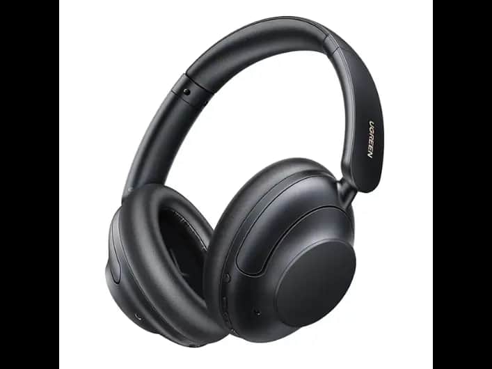 UGREEN 25255 HiTune Max5 Hybrid Active Noise-Cancelling Headphones – Black