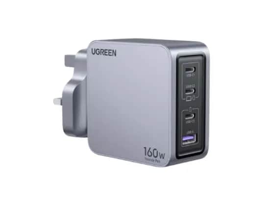 Ugreen Nexode Pro 4 Port Gan Fast Charger – 25878 -  Grey