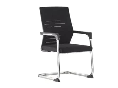 PRODO BARRIER VISITOR CHAIR Black - One Year Warranty