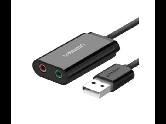 Ugreen 30724 USB to Audio Jack Sound Card Adapter