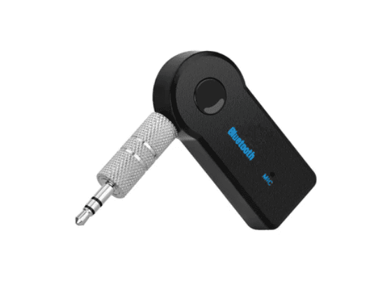 BT350 AUX Bluetooth Receiver 3.5mm Wireless Car Adapter Carbluetooth - Black
