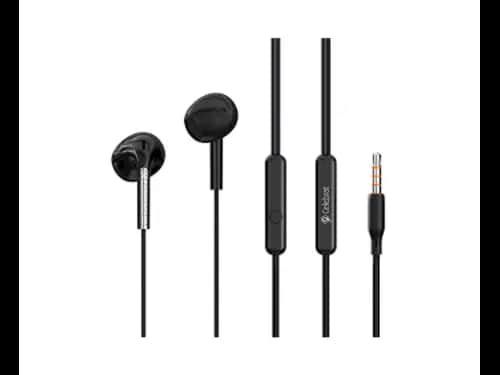 Celebrat G28 Wired Earphones - Black