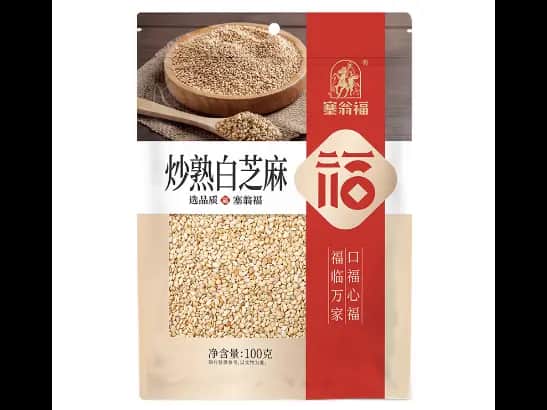 Sai Wengfu fried white sesame seeds