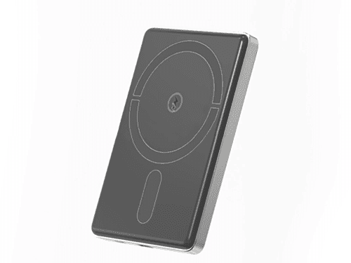 Aspor A381 Wireless Magnetic Portable 5000mAh Power bank - Black