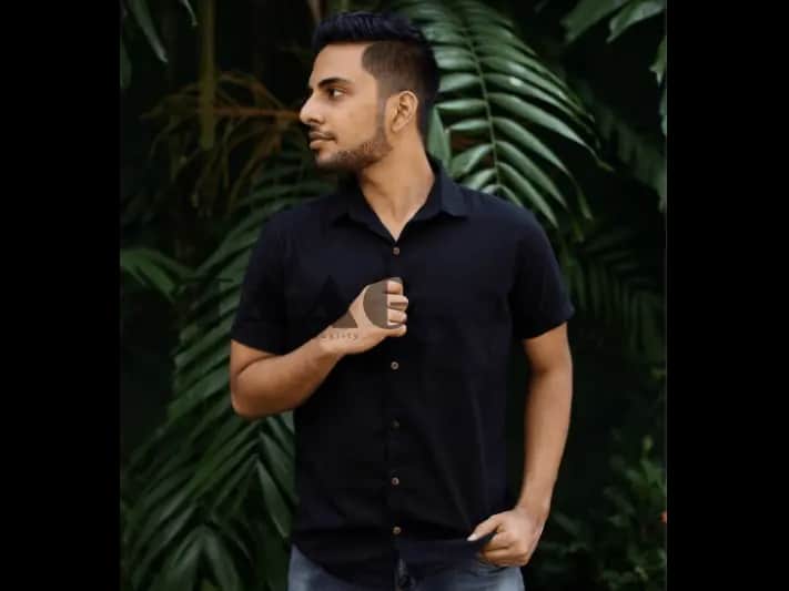 TAAG Premium Linen Short  sleeve Shirt – Black