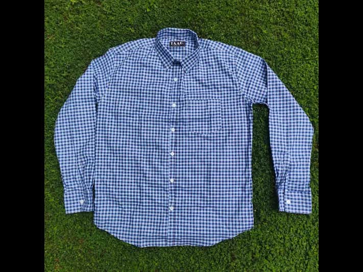 TAAG Premium Cotton Office and casual Long sleeve Shirt – Blue