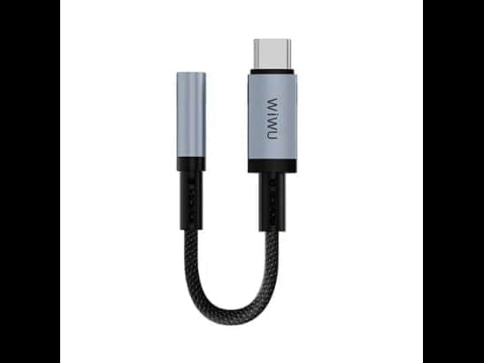 Wiwu Wi-C047T Legend Series Type-C To 3.5mm Aux Converter Audio Adapter