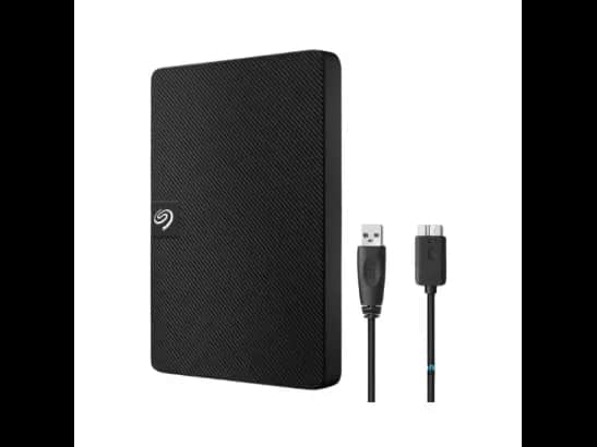 Seagate 2TB Expansion Portable Hard Drive with 1 Year Warranty