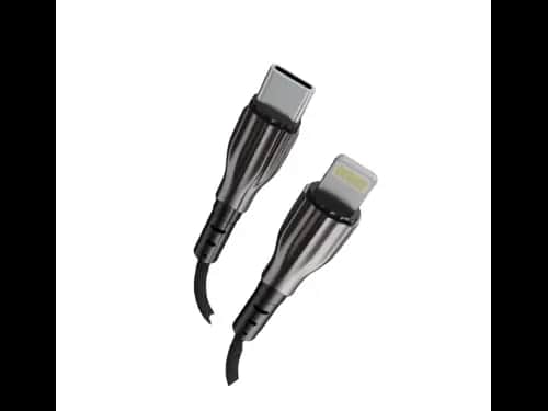 Aspor A110 20W PD to Lightning Cable - Black