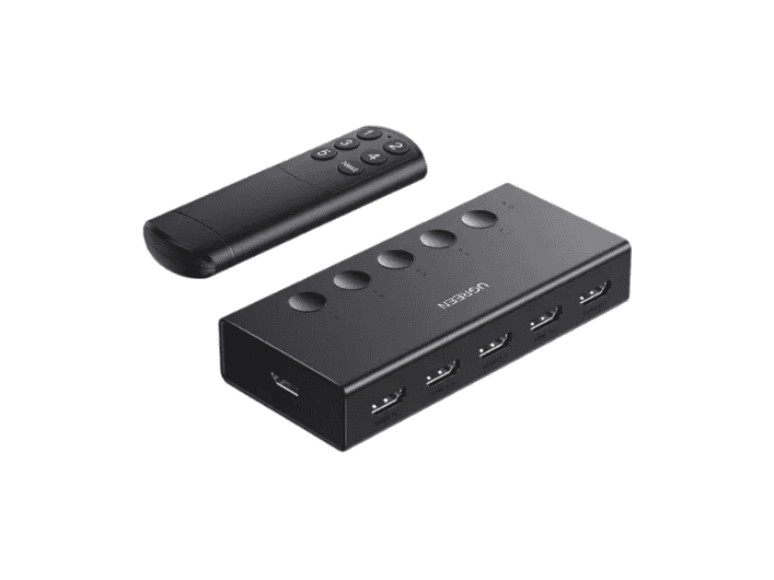 UGREEN 90512 5-in-1 Out HDMI Switch Splitter