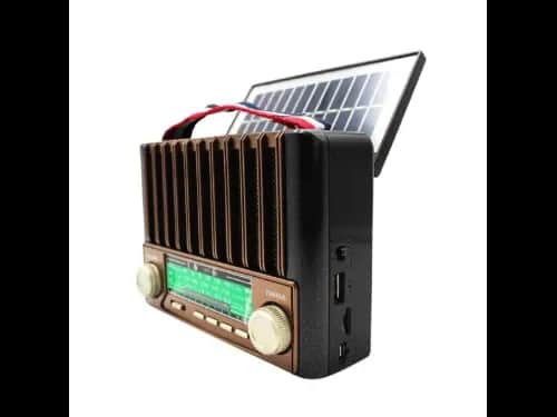 KTF-1428 Solar Charging Wireless Portable Radio Speaker with 1 Month Warranty