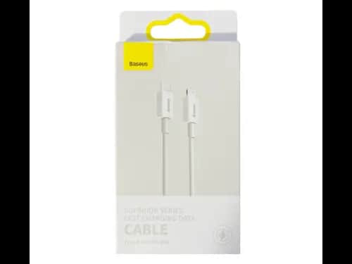 Baseus Superior Series Fast Charging Data Cable Type-C to lightening 20W - White