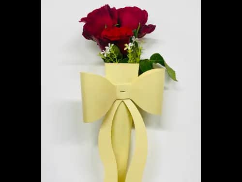 3 Red Rose Flower Bouquet for Valentines