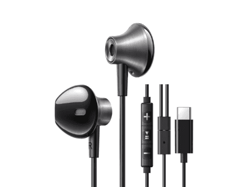 UGREEN 35756 USB-C Earphones Semi-in ear Wired Headphones with Volume Control