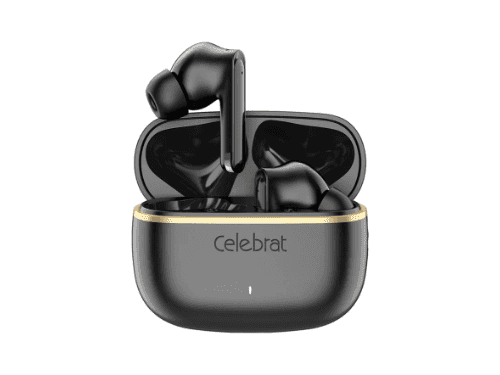 Celebrat WD03 Earbuds - Black / Blue
