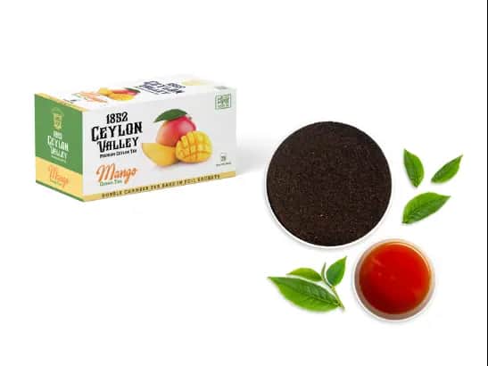 Ceylon Valley Mango Tea  Black Tea / Green Tea
