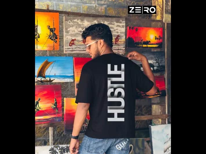 Printed Men's Comfortable High Quality Oversized Baggy Short Sleeve T-Shirts
