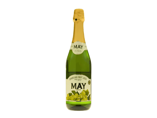 May Non Alchoholic Sparkling Wine (White Grape) – 750ml
