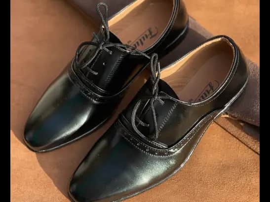 Men’s Oxford Jet Black Shoe