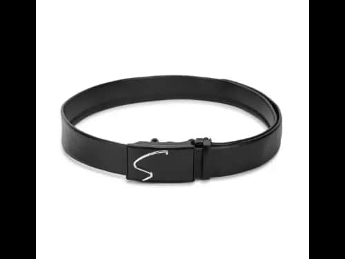 Men Slim Belt with Auto-Lock Closure