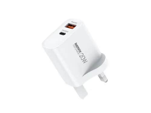 Remax RP-U120 20W 3pin Dock White
