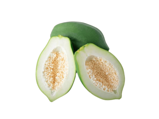 Raw papaya
