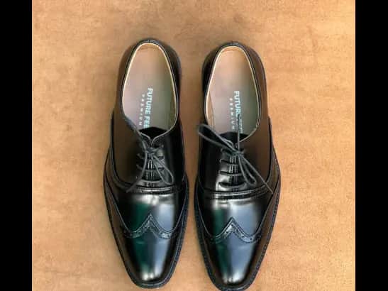 Men’s Jet Black Oxford Shoe