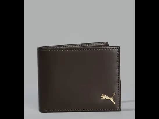 Bi-Fold Wallet with Metal Logo