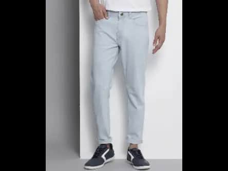 Lightly Washed Slim Fit Jeans