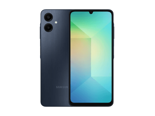 Samsung Galaxy A06 (4GB + 128GB) (Black) with One Year Warranty