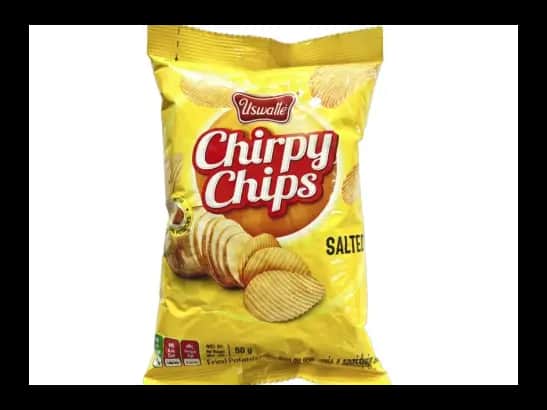 USWATTE CHIRPY CHIPS SALTED 50G