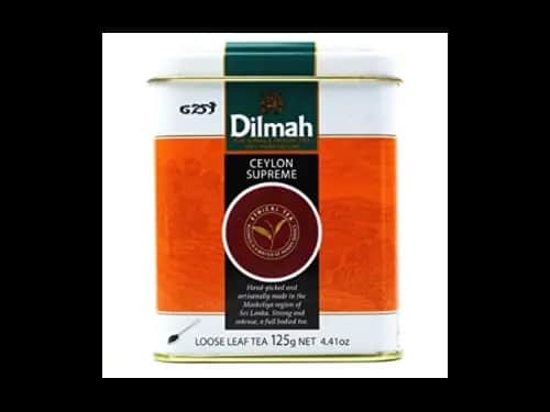 Dilmah Ceylon Supreme Tea Tin Caddy