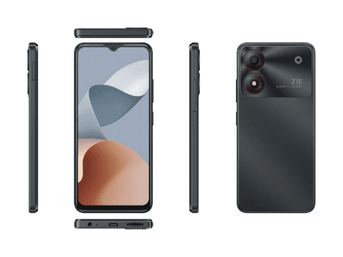 ZTE Blade A34 (2GB / 64GB) (Gray) with One Year Warranty