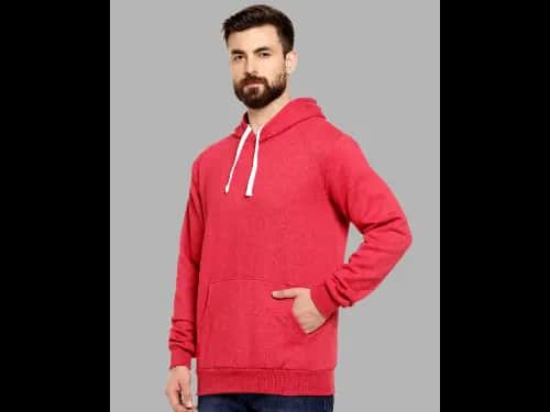Cotton Hoodie with Kangaroo Pockets