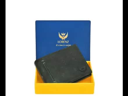 Bi-Fold Wallet with Embossed Logo
