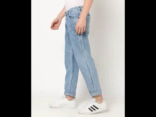 Acid Wash Relaxed Fit Dad Jeans