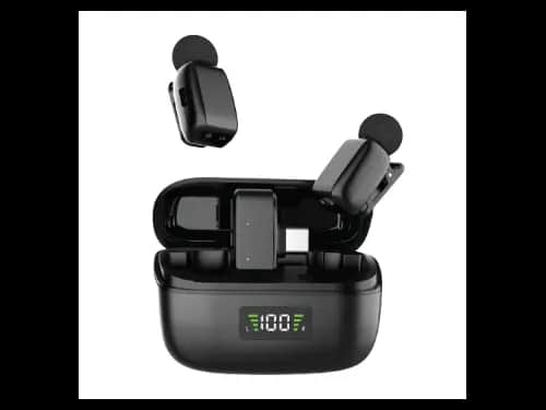 Green Lion Wireless 2 In 1 Flex Mic Duo Type-C and lightning Microphone with 3 Month Warranty