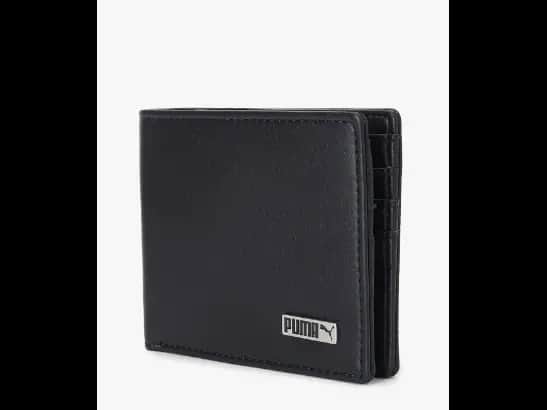 Bi-Fold Wallet with Logo Applique