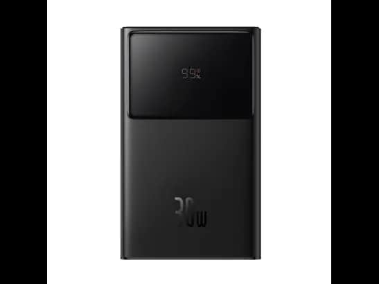 Baseus 10000mAh 30W Star-Lord Digital Display Fast Charging Power Bank – Cluster Black - P10022907113-00