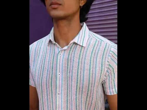 Men Striped Regular Fit Shirt