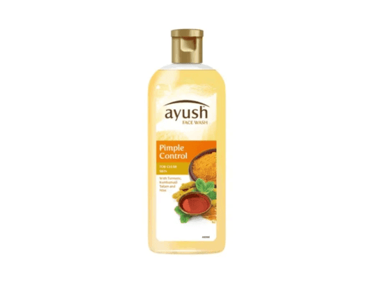 Ayush Turmeric Facewash 100ml - The Ayush anti pimple turmeric face wash is formulated with long standing ayurvedic wisdom.