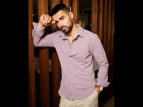 Men Striped Regular Fit Shirt