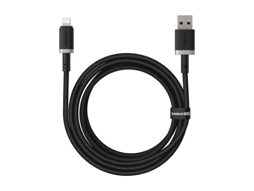 Baseus Dura Series 2 Meter 2.4A USB to Lightning Fast Charging Cable - P10377801U01-02