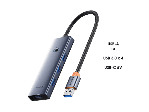 Baseus UltraJoy Series 4-Port USB HUB- B0005280B811-09