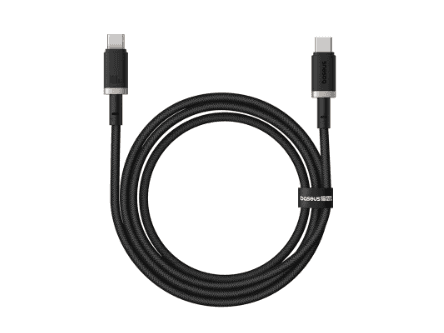 Baseus Dura Series 1 Meter 100W Type-C to Type-C Fast Charging Cable - P10377803U01-00