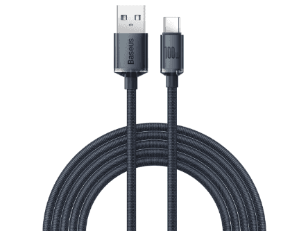 Baseus Crystal Shine Series 2 Meter 100W USB to Type-C Cable - CAJY000501