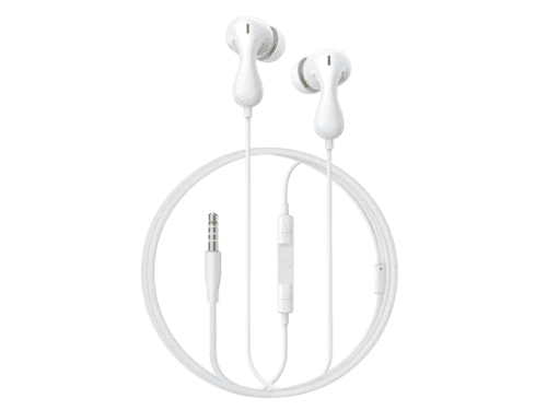 Baseus Encok HZ20 Wired Earphones – Moon White - A00171500213-00