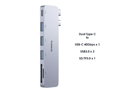 Baseus UltraJoy Series 6-Port HUB - B00052802811-03