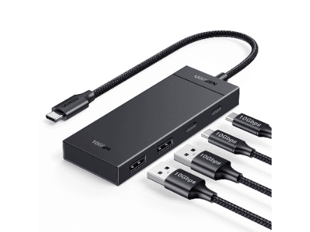 UGREEN 4-Port 10Gbps Hub – CM806 - 35583 with 1 Year Warranty