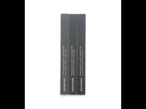 SIGNATURE Flexi-Pro Silicon Carbide Nail Files x 3
